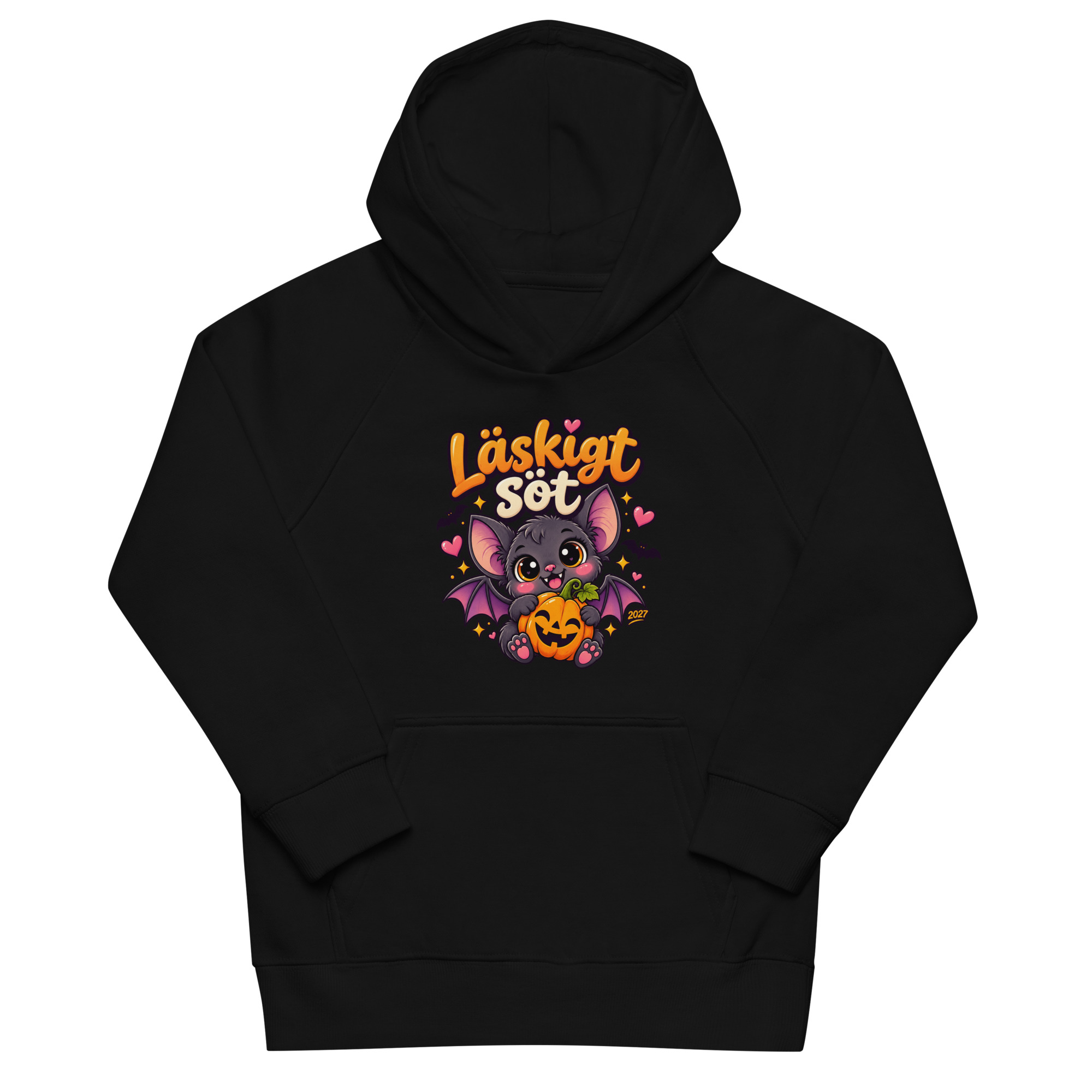 Läskigt Sött! – Halloween 2027 Barn Hoodie