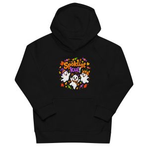 Spökligt Kul! – Halloween 2027 Barn Hoodie