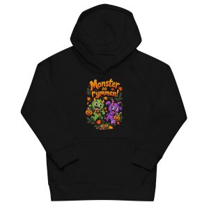 Monster på Rymmen! – Halloween 2027 Barn Hoodie
