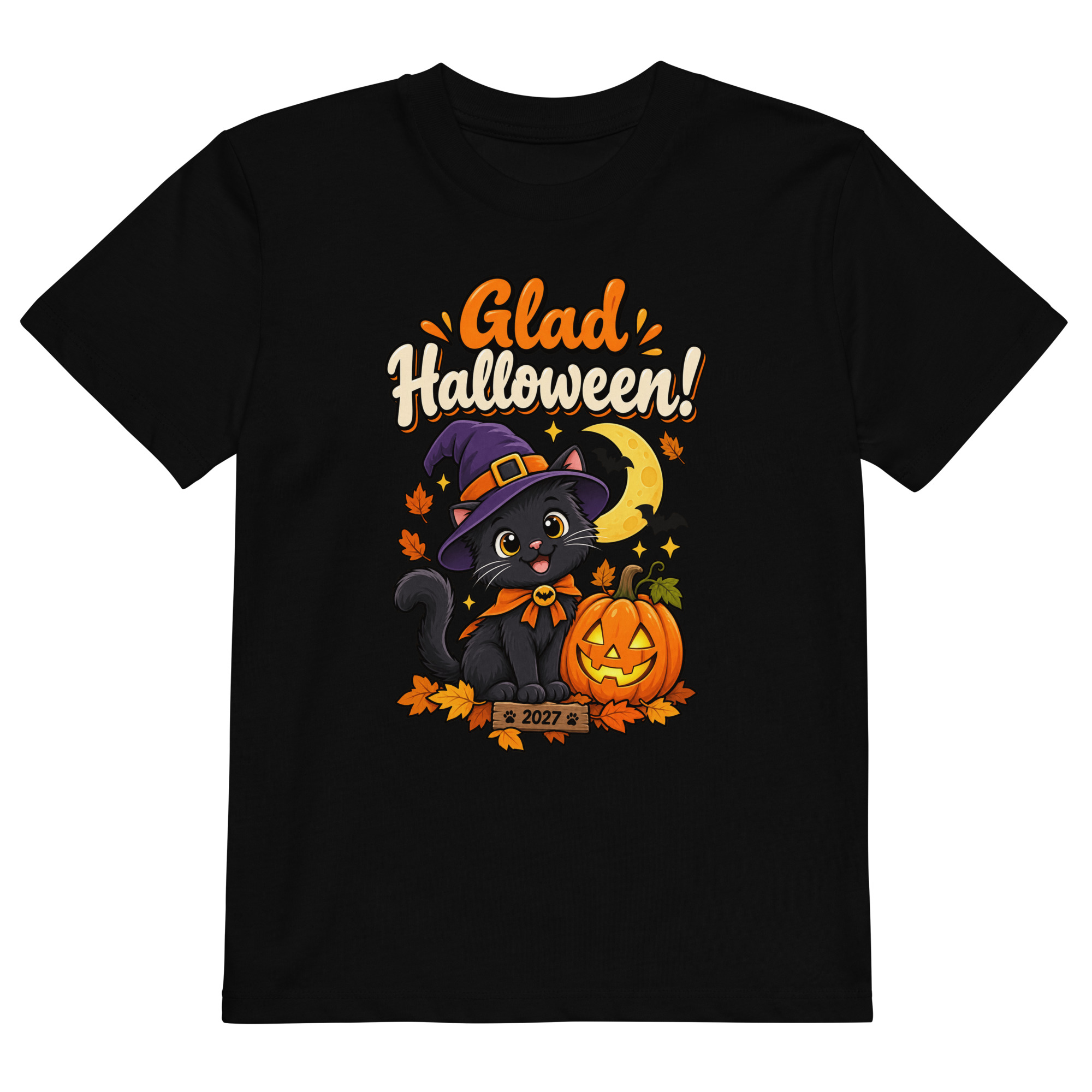 Glad Halloween! – Halloween 2027 Ekologisk Barn T-shirt - Bild 2