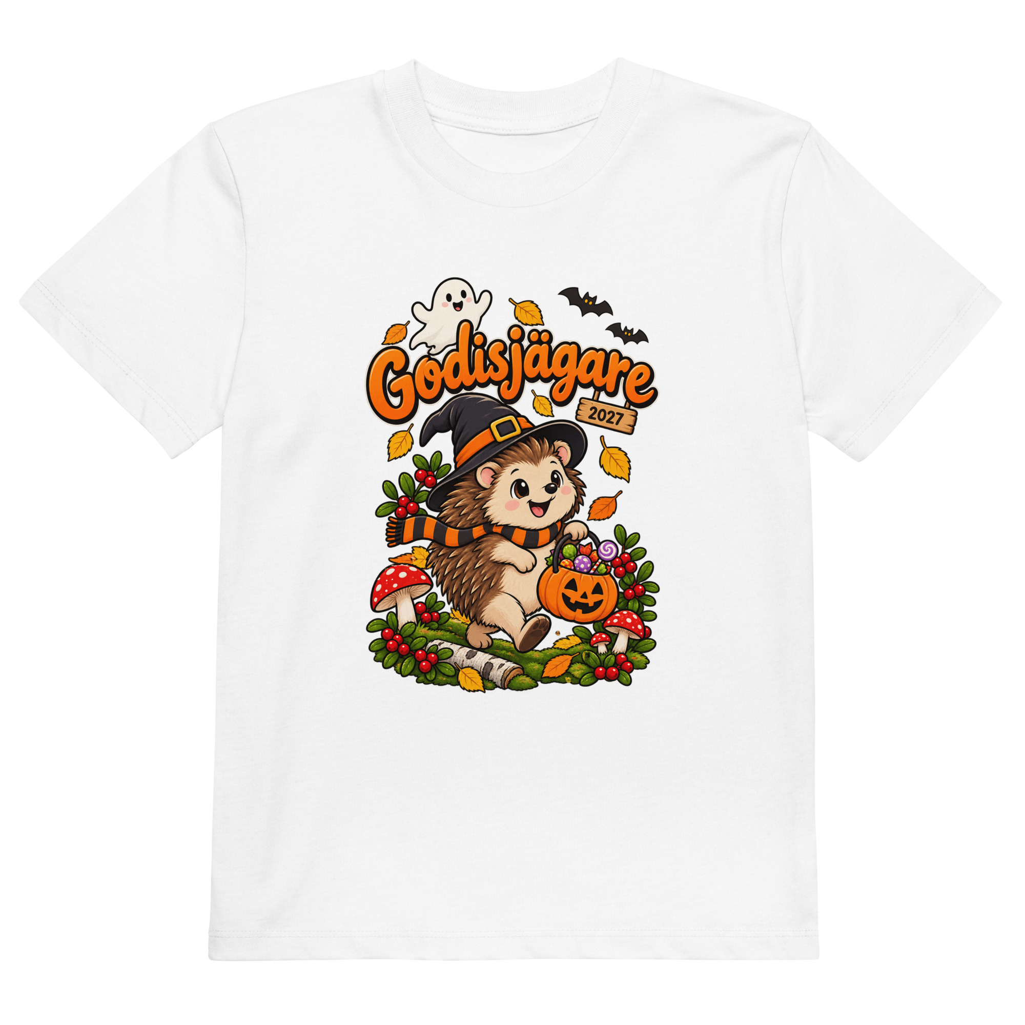 Godisjägaren! – Halloween 2027 Ekologisk Barn T-shirt