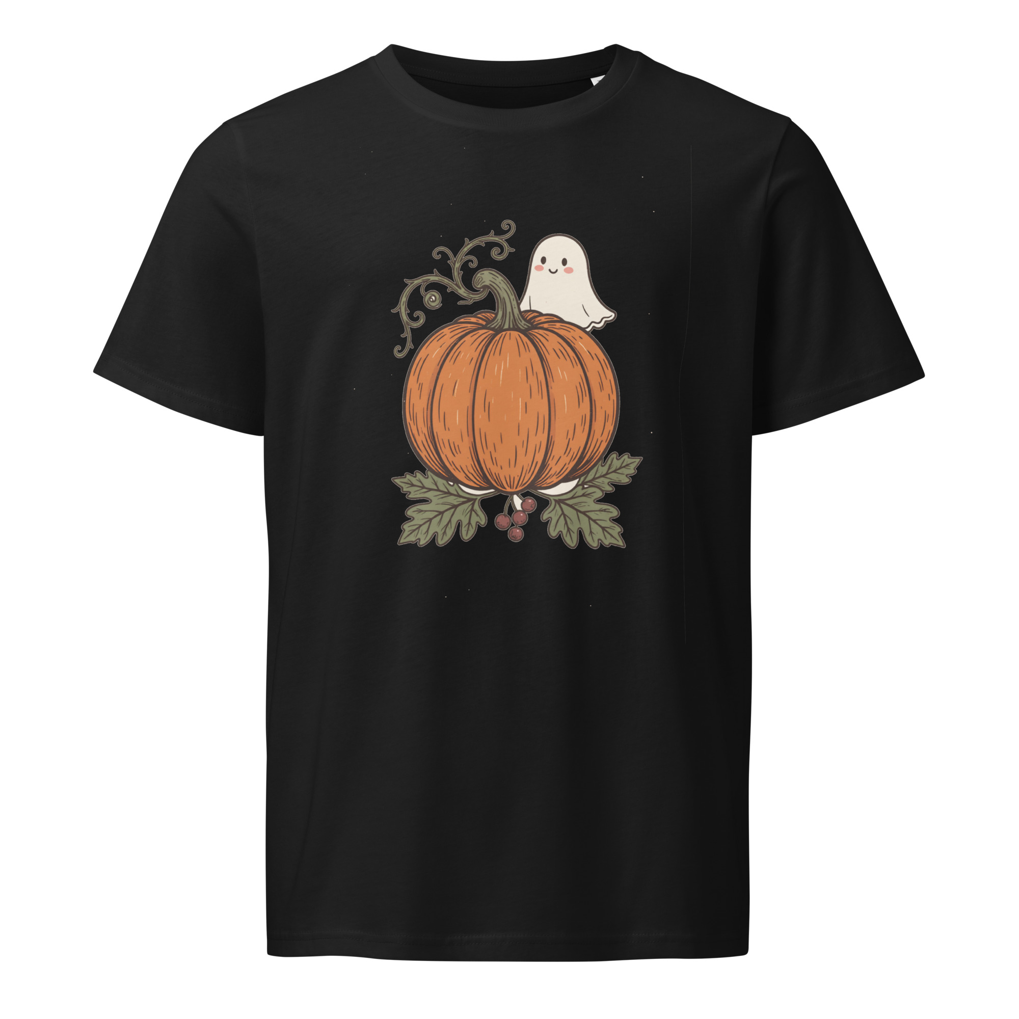 Halloween T-shirt (Lätt) — Pumpa & Spöke