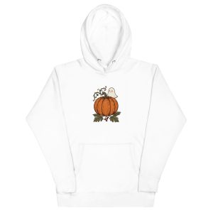 Halloween Hoodie — Pumpa och Spöke