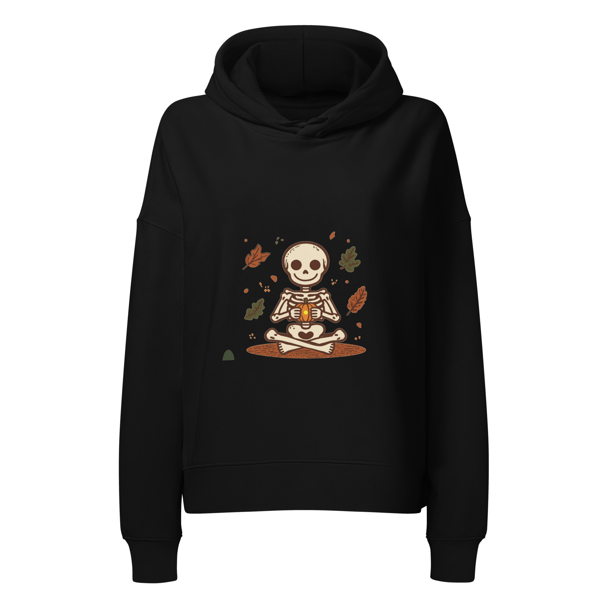 Halloween Hoodie (Dammodell) — Skelett